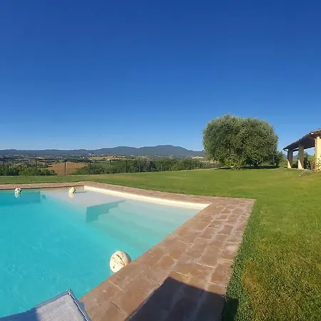 Vakantiehuis Il Casale Degli Ulivi- Splendido Casale Panoramico Con Piscina A 30 Min Da Roma Gra