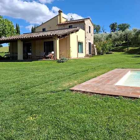 Il Casale Degli Ulivi- Splendido Casale Panoramico Con Piscina Riscaldata A 30 Min Da Roma Gra