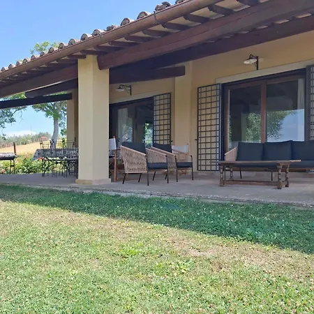 Vakantiehuis Il Casale Degli Ulivi- Splendido Casale Panoramico Con Piscina A 30 Min Da Roma Gra